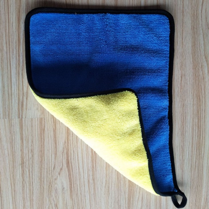 Two-color Couble-sided Car Dual-use Cleaning Car Wash Towel - GoCrisandy