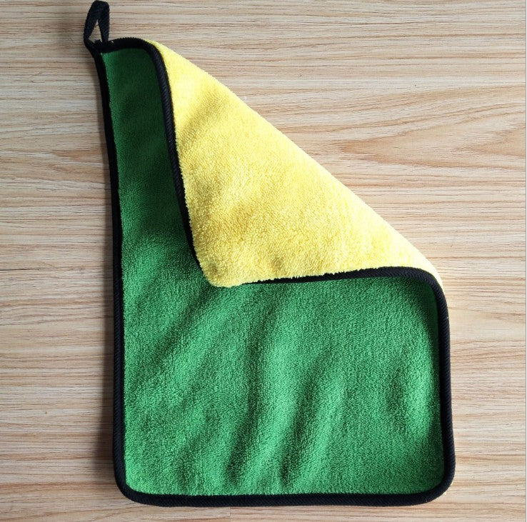 Two-color Couble-sided Car Dual-use Cleaning Car Wash Towel - GoCrisandy