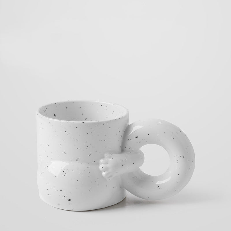 Ceramic Simple White Vase Nordic Home Decoration