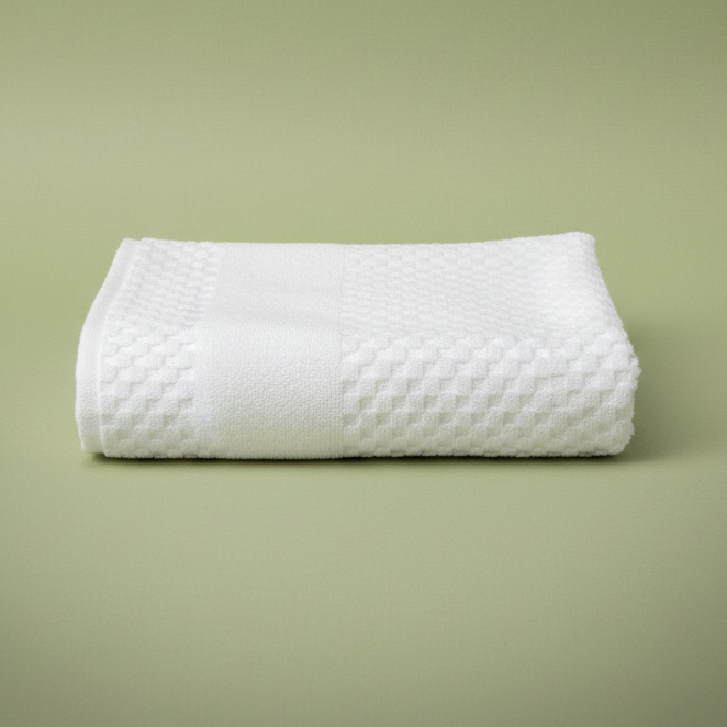 GTY Collection Zero Twist Premium Towels All over Checker Design