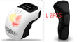 Gocrisandy electric knee massager with infrared laser and vibration for pain relief, designed for home use and rechargeable.